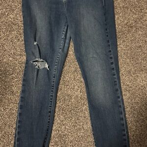 GAP True Skinny High Rise Denim Jeans